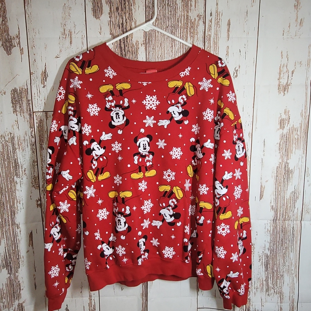 Disney Mickey Mouse junior's long sleeve sweatshirt